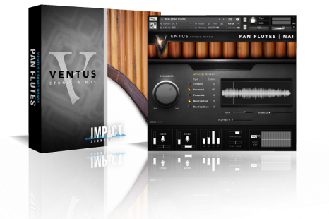 Impact Soundworks VENTUS ETHNIC WINDS sampled pan flutes