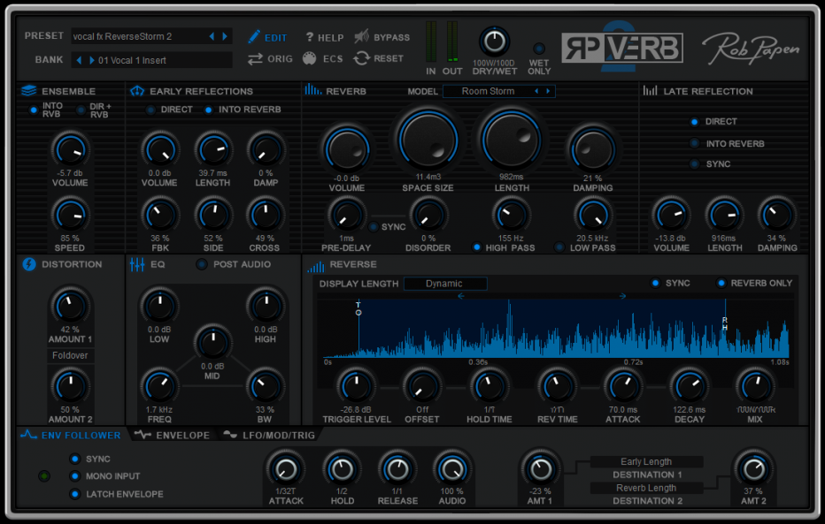 Rob Papen pushes RP-VERB 2 boldly going where no reverb has gone before
