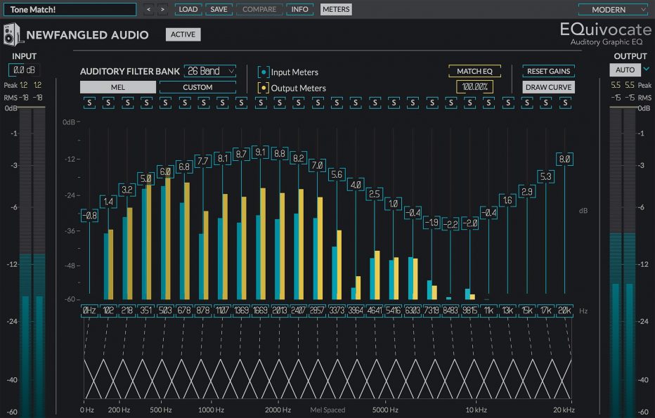 Newfangled Audio partners with Eventide to release novel EQuivocate auditory graphic EQ plug-in