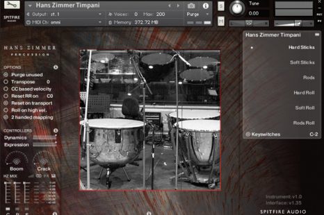 Spitfire Audio announces ultimate drum sample library with Hans Zimmer