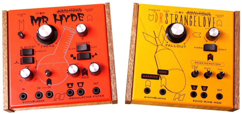 Analogue Solutions announces Mr Hyde and Dr Strangelove synthBlocks