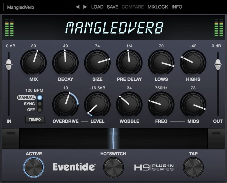 Eventide makes MangledVerb Eclipse-popularized effect plug-in from H9 Signature Series