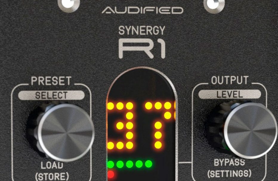 Audified announces availability of software/hardware hybrid digital/analogue SYNERGY R1 reverb for 500-series