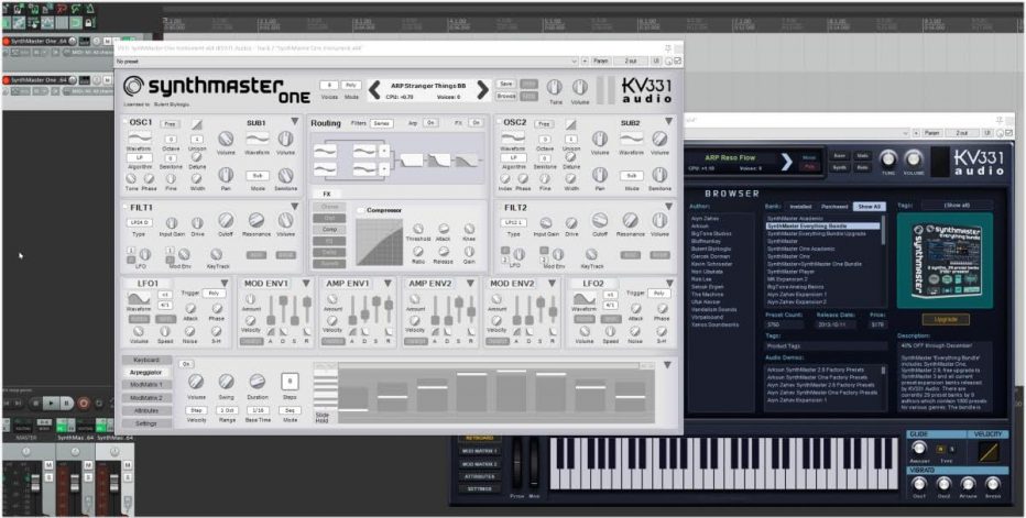 SynthMaster One v1.1, new presets, in-app-store and critical fixes