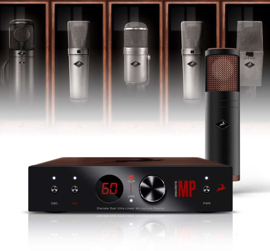 Antelope Audio announces availability of EDGE Strip discrete preamp and modelling mic bundle