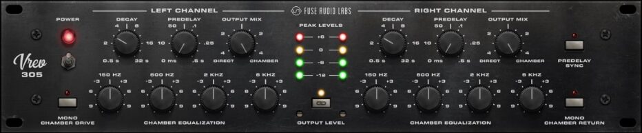 Fuse Audio Labs launches VREV-305 as twelve-spring reverb plugin
