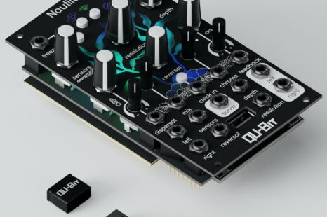 Qu-Bit Electronix new stereo delay Nautilus module for Eurorack inspired by sub-nautical communications