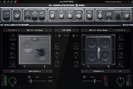 Audified announces GK Amplification 3 Pro plug-in