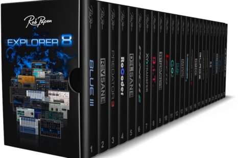 Rob Papen announces eXplorer-8, BLUE-III & RevSane virtual effect plug-ins