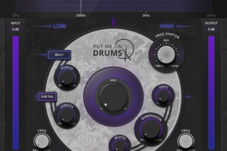 W.A. Production closely collaborates with chart-topping Norwegian music producer K-391 on Put Me On DRUMS ground-shaking drum processing plug-in