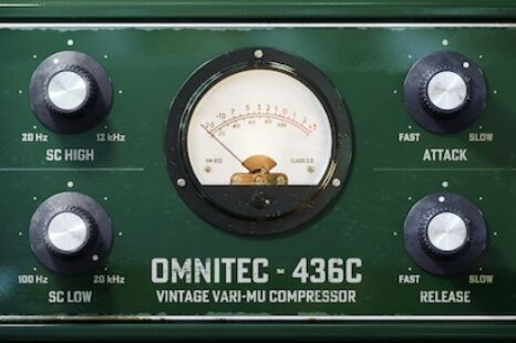 <strong>Black Rooster Audio OmniTec-436C plug-in as inspired virtual emulation of Fifties-vintage vari-mu tube compressor</strong>