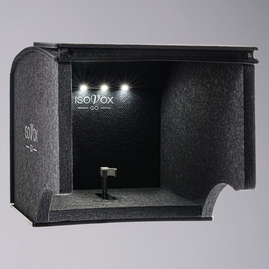 <strong>ISOVOX announces ultra-portable ISOVOX Go vocal booth in carry-on-bag-fitting format</strong>
