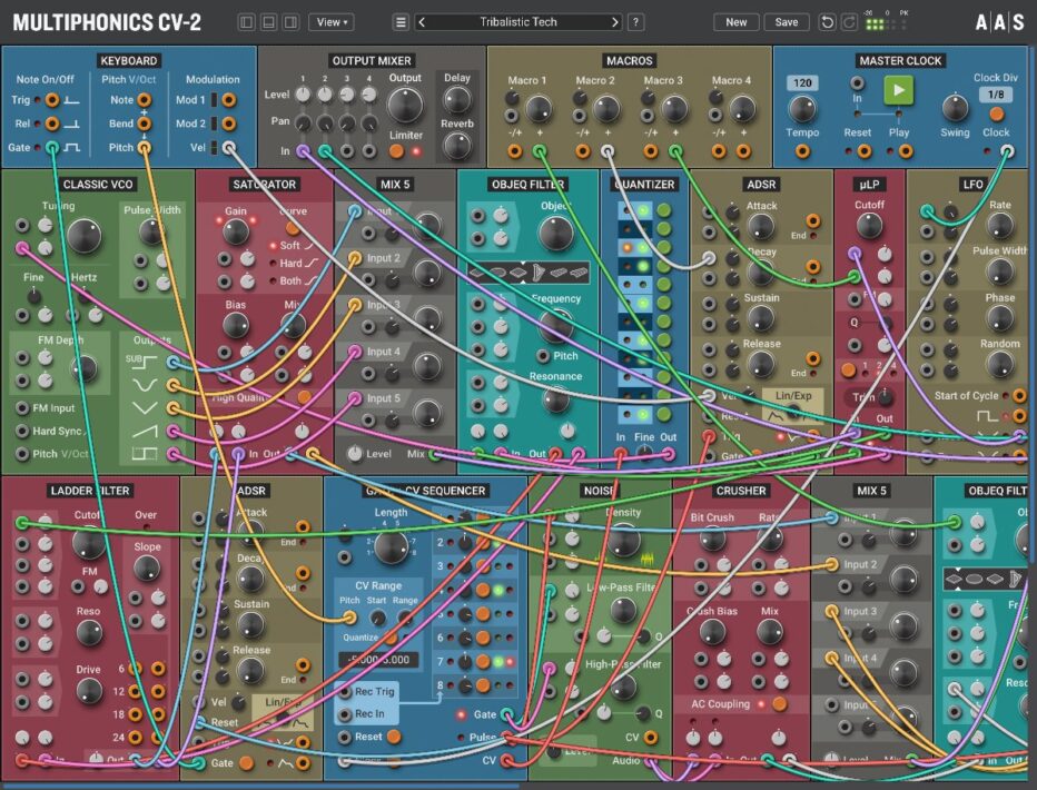 <strong>Applied Acoustics Systems releases Multiphonics CV-2 modular synth & fx plug-in</strong>